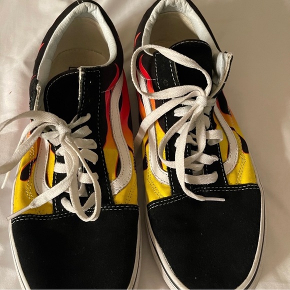 Vans Old Skool Flame Shoes - Picture 3 of 6